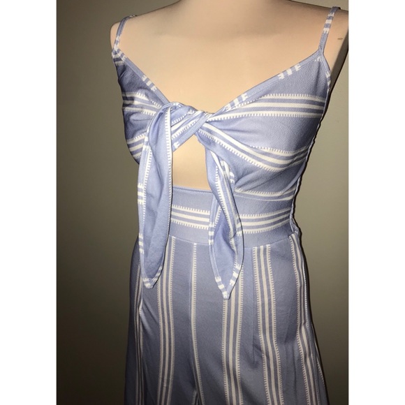 Blue and White jumpsuit - Picture 1 of 3